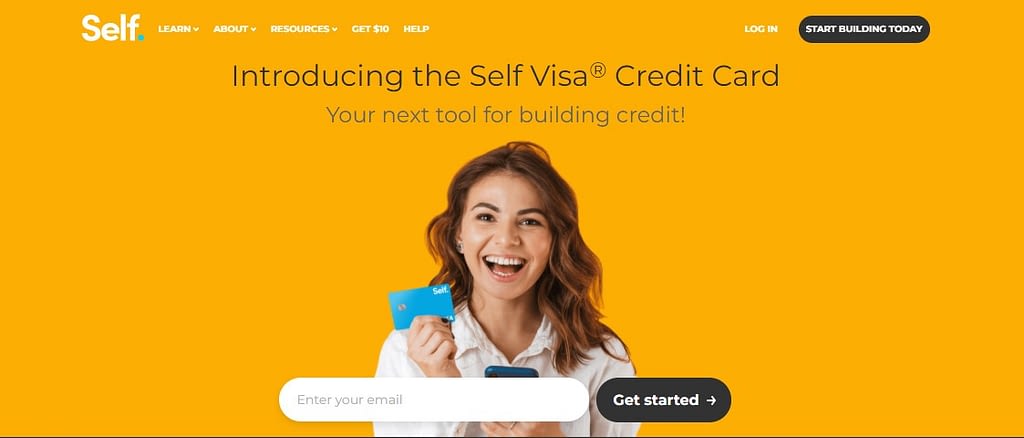 Self Visa credit card